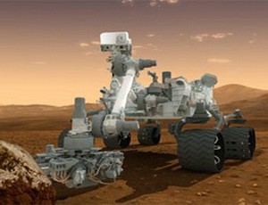 Марсоход Curiosity совершил посадку на Красную планету
