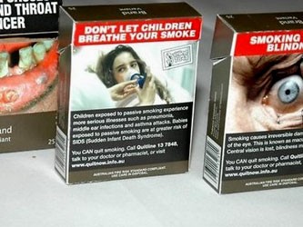 Клеить на сигареты страшные картинки — бессовестно